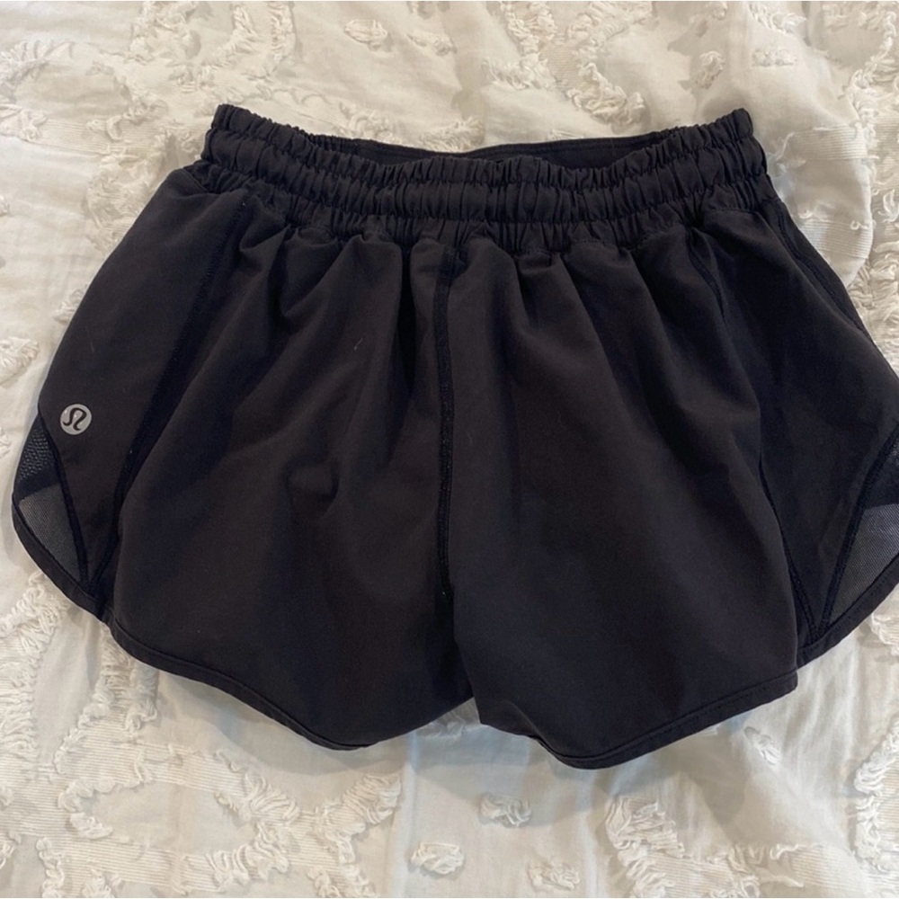 lululemon athletica Women's Athletic Black Shorts